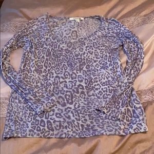Cheetah print long sleeve